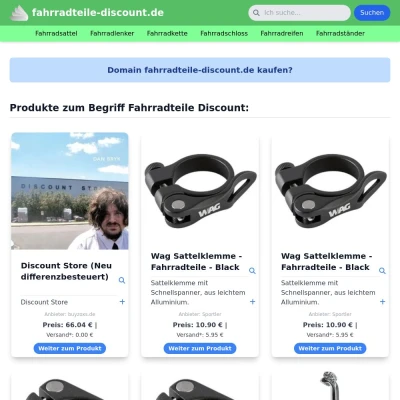 Screenshot fahrradteile-discount.de