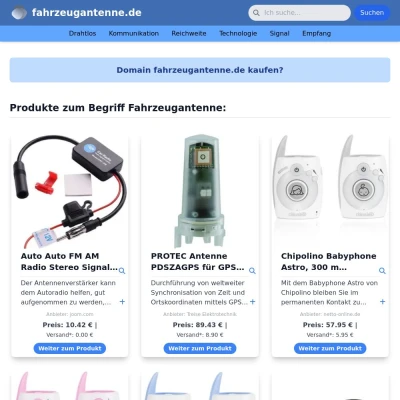 Screenshot fahrzeugantenne.de