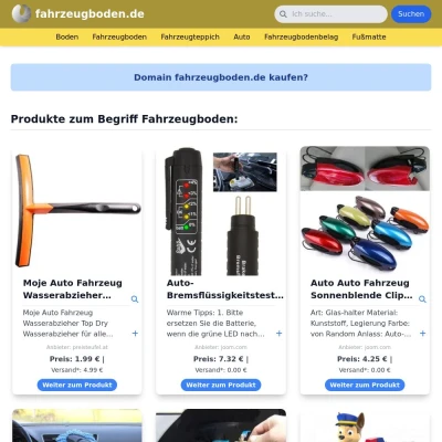 Screenshot fahrzeugboden.de