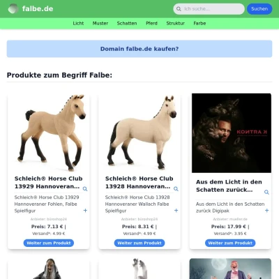 Screenshot falbe.de