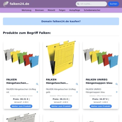 Screenshot falken24.de