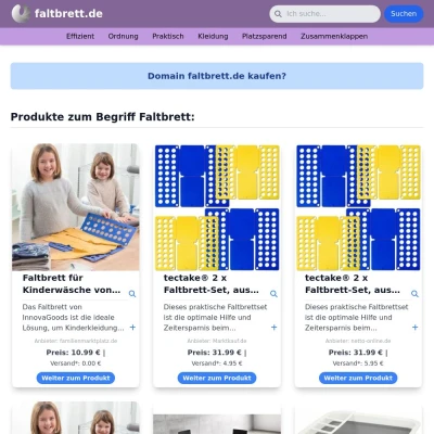 Screenshot faltbrett.de