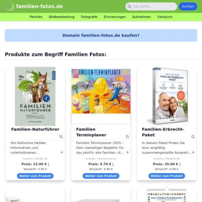 Screenshot familien-fotos.de