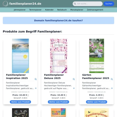 Screenshot familienplaner24.de