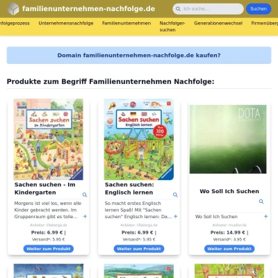 Screenshot familienunternehmen-nachfolge.de