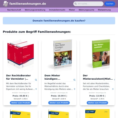 Screenshot familienwohnungen.de