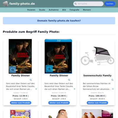 Screenshot family-photo.de