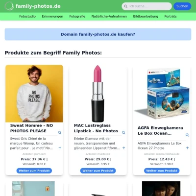 Screenshot family-photos.de