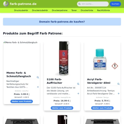 Screenshot farb-patrone.de