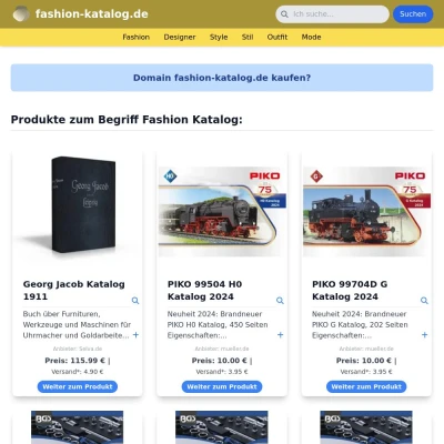 Screenshot fashion-katalog.de