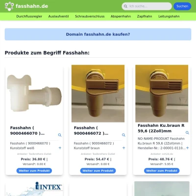 Screenshot fasshahn.de