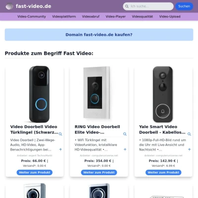 Screenshot fast-video.de