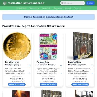 Screenshot faszination-naturwunder.de