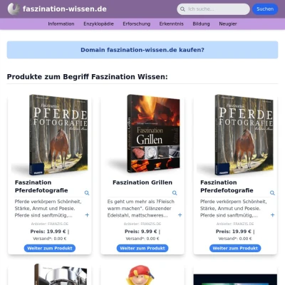 Screenshot faszination-wissen.de