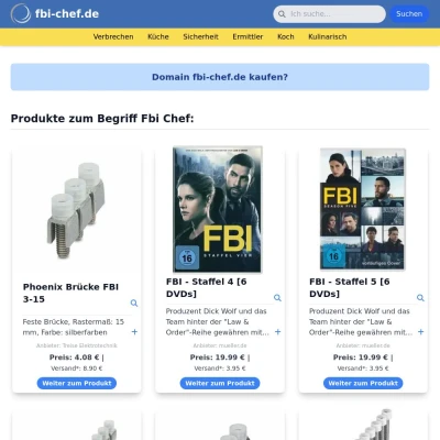 Screenshot fbi-chef.de