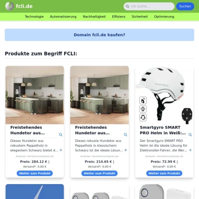 Screenshot fcli.de
