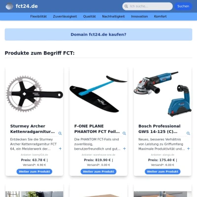 Screenshot fct24.de