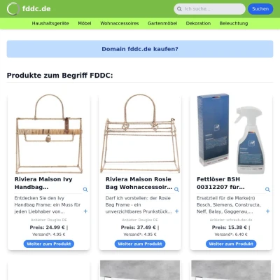 Screenshot fddc.de