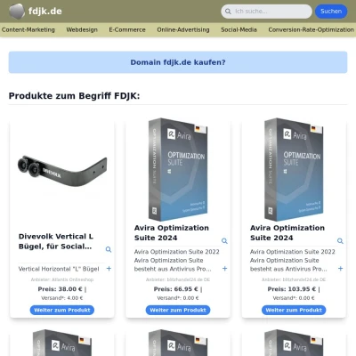 Screenshot fdjk.de