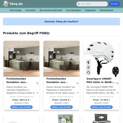 Screenshot fdnq.de
