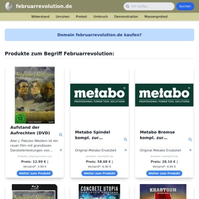 Screenshot februarrevolution.de