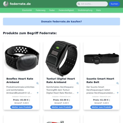 Screenshot federrate.de