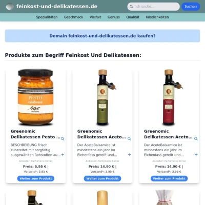 Screenshot feinkost-und-delikatessen.de