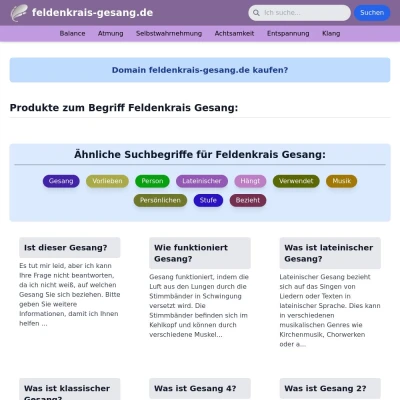 Screenshot feldenkrais-gesang.de