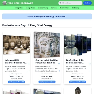 Screenshot feng-shui-energy.de