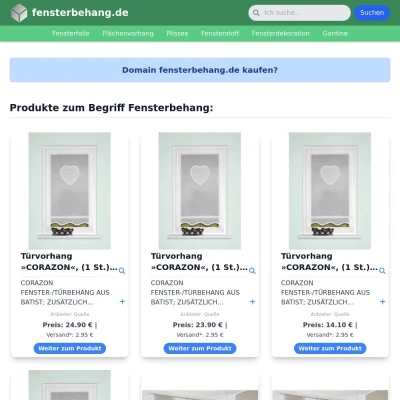 Screenshot fensterbehang.de