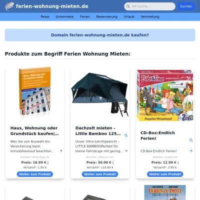 Screenshot ferien-wohnung-mieten.de