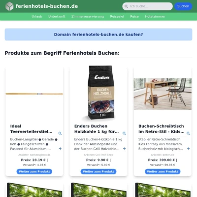 Screenshot ferienhotels-buchen.de