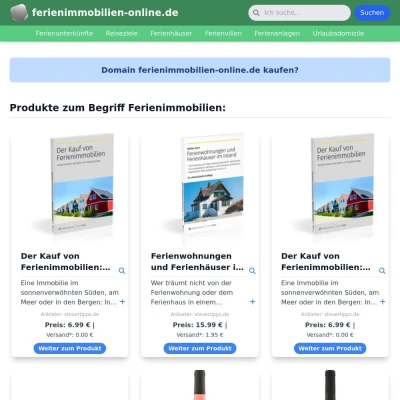 Screenshot ferienimmobilien-online.de