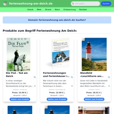 Screenshot ferienwohnung-am-deich.de