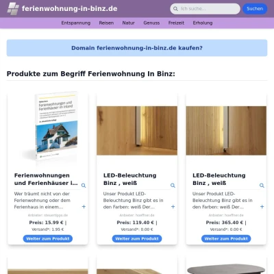 Screenshot ferienwohnung-in-binz.de