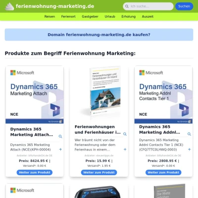 Screenshot ferienwohnung-marketing.de