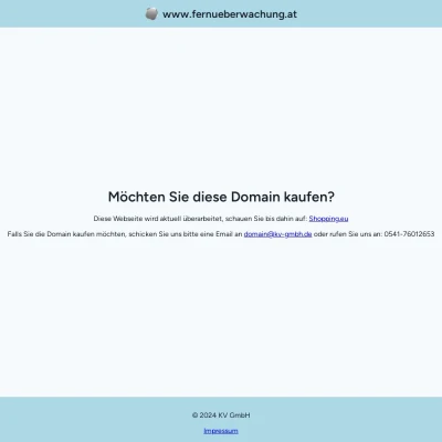 Screenshot fernueberwachung.at