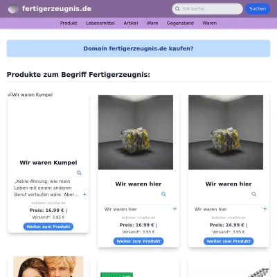 Screenshot fertigerzeugnis.de