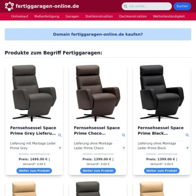 Screenshot fertiggaragen-online.de