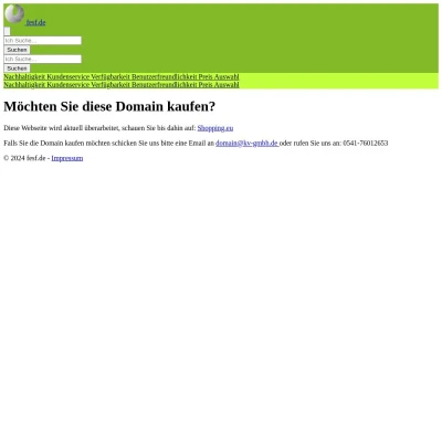 Screenshot fesf.de