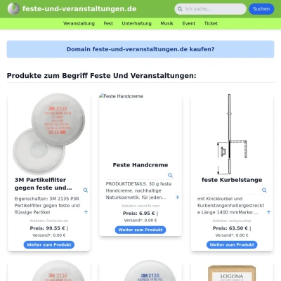 Screenshot feste-und-veranstaltungen.de