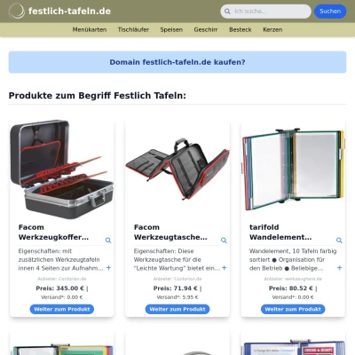Screenshot festlich-tafeln.de