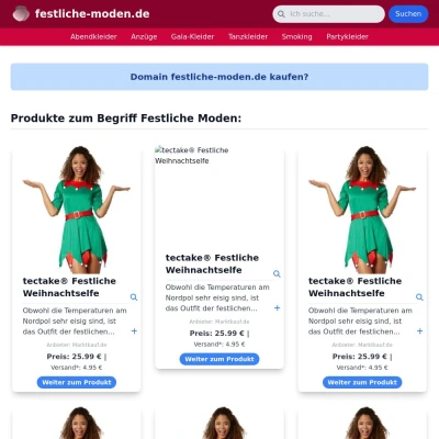 Screenshot festliche-moden.de