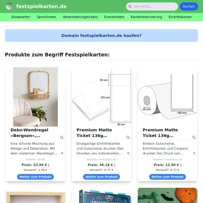 Screenshot festspielkarten.de