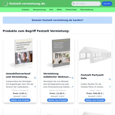 Screenshot festzelt-vermietung.de