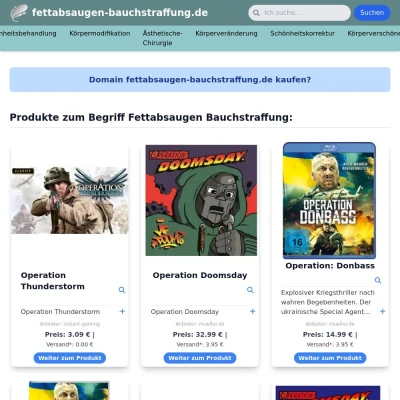 Screenshot fettabsaugen-bauchstraffung.de