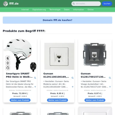 Screenshot ffff.de