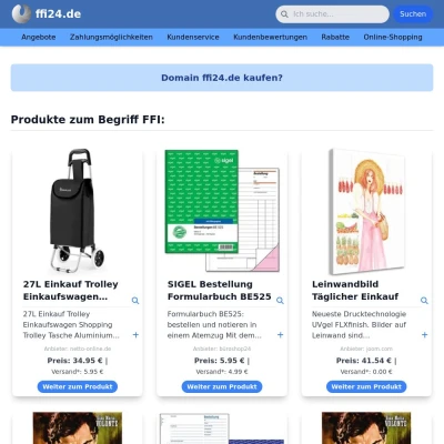 Screenshot ffi24.de