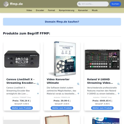 Screenshot ffmp.de
