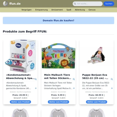 Screenshot ffun.de